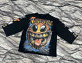 Trapzone “Fake Smile” true to size  CROP Tee – Made in Philadelphia